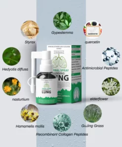 Alternative view of OnNature® Organic Herbs Lung Cleansing&Throat Relief Mouth Spray