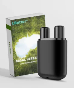 LBetter® Vegan Liver Cleanse Repair & Detox Nasal Herbal Box