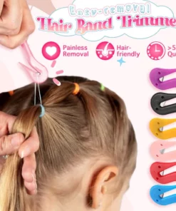 Easy-Removal Elastic Hair Band Trimmer
