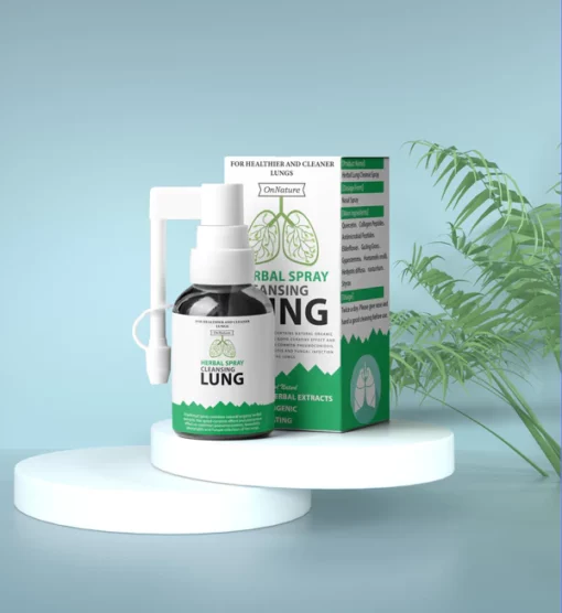Nurbini™ Organic Herbal Lung Repair Nasal Spray: Powerful Lung Clearing and Repairing