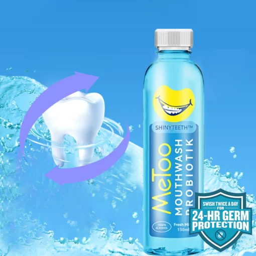 Shinyteeth™ Mouthwash Calculus Removal Teeth Whitening Healing Mouth Ulcers Eliminating Bad Breath Preventing and Healing Caries Tooth Regeneration