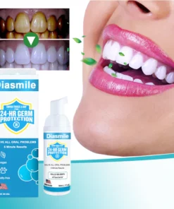 Diasimle™ Mousse Blanchissante Super Pure à base de Plantes pour la Réparation des Dents et de la Bouche