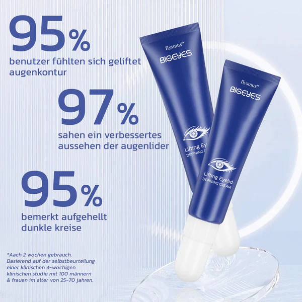 flysmus BIGEYES Straffende Creme zur Definition der Augenlider