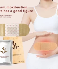 Tourmaline self-heating moxibustion patch