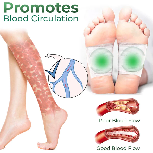 GFOUK Varicose Vein Relief Herbal Foot Patch