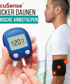 AcuSense™ Zucker Daunen Ionische Armstulpen