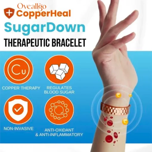 Oveallgo™ CopperHeal SugarDown Therapeutic Munduwa - Hoto 8