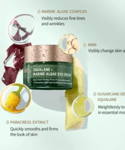 Alternative view of BIOSSANCE Squalane + Marine Algae Eye Cream