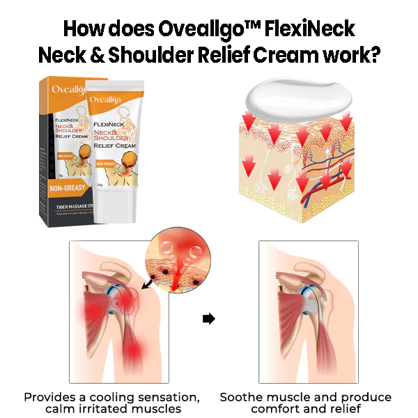 Oveallgo FlexiNeck Neck & Shoulder Relief Cream