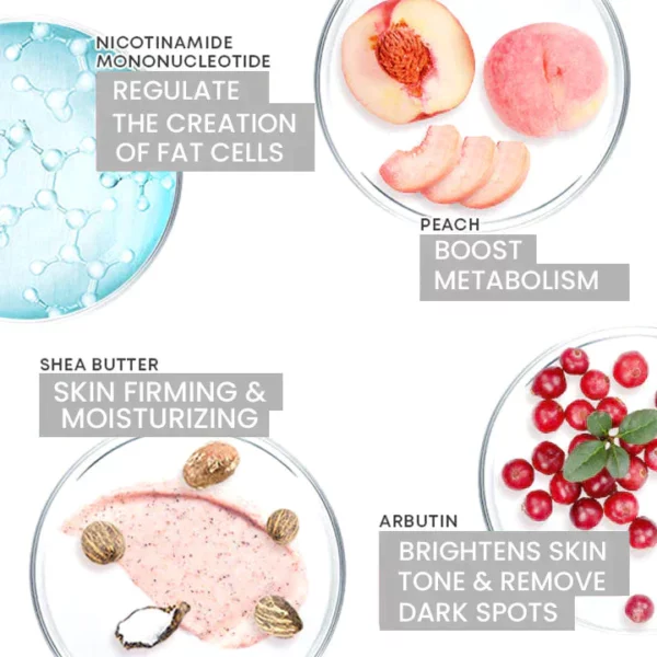 Lixeno Peach Exfoliating Smooth Body Scrub