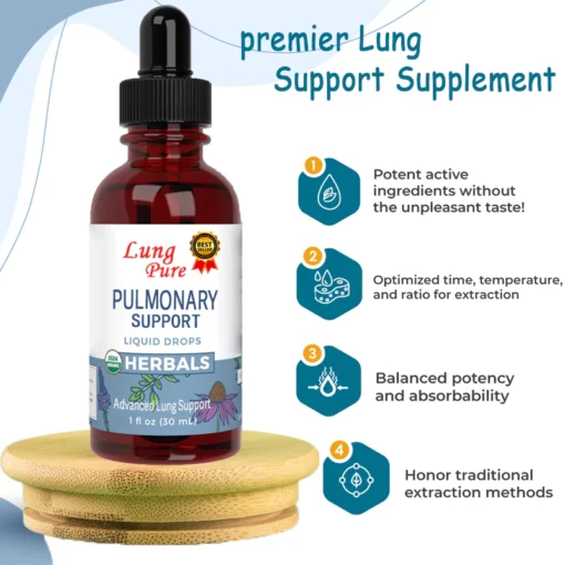 LungPure® PRO Dendrobium eta Mullein Extract - Biriketako laguntza indartsua eta garbiketa eta arnasketa - 8. irudia