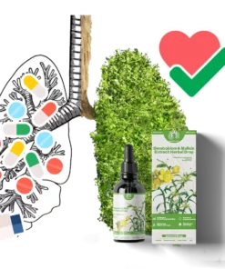 ClearBreath® Dendrobium & Mullein Extract - Powerful Lung Support & Cleanse & Respiratory - Made in USA - Herbal Drops