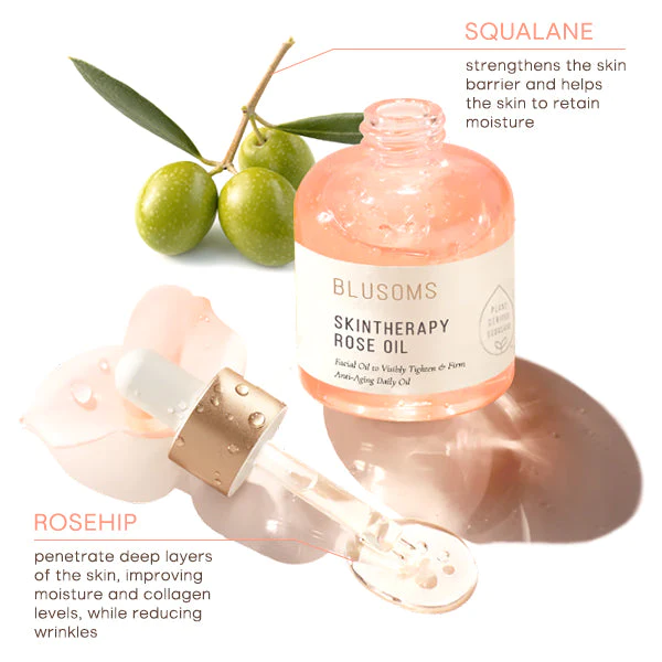 Blusoms SkinTherapy Rose Oil