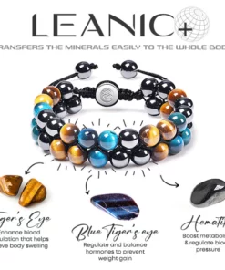 BLUSOMS™ LEANIC+ TripleGenix Men Bracelet