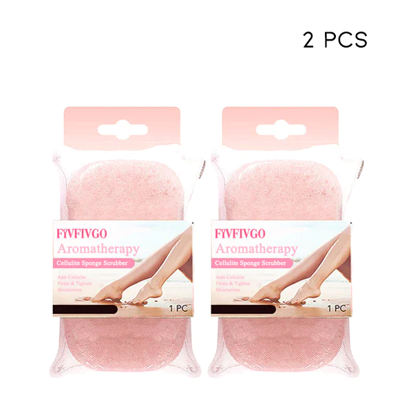 Fivfivgo Aromatherapy Cellulite Sponge Scrubber