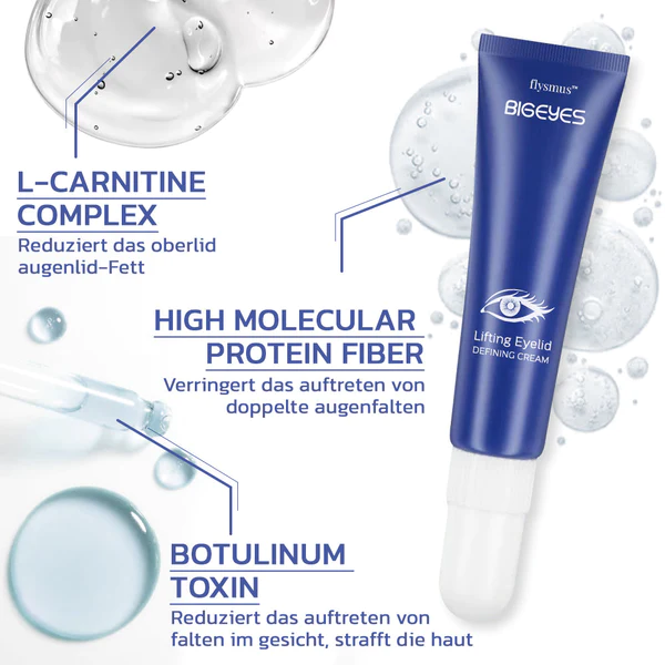flysmus BIGEYES Straffende Creme zur Definition der Augenlider