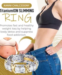 Alternative view of Moissanite Magnetology Lymphvity Ring