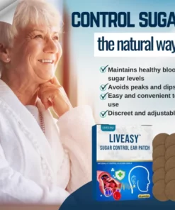 Alternative view of LIVEASY Sugar Control Ear Patch