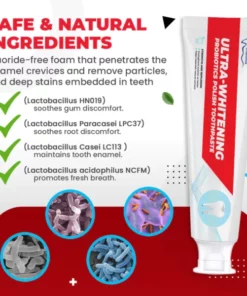 Alternative view of ProbiSmile Ultra-Whitening Probiotics Polish Toothpaste