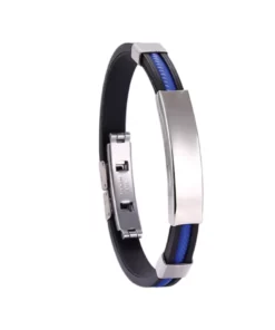 Oveallgo Apus Ion Therapeutic Lympunclog Titanium Wristband