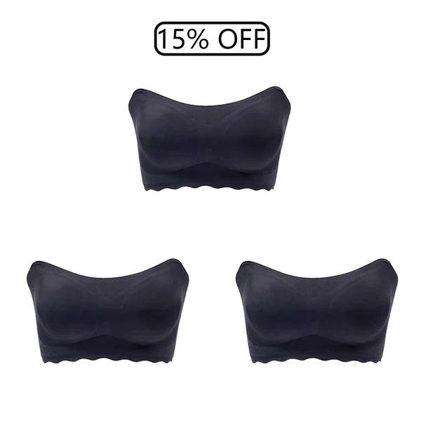 Spring Sale  Plus size Sexy Strapless Invisible Push Up Bra