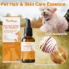 RedDogs® Pet Hair Skin & Hair Care Essence For Cat & Dog For Hair Loss – Alopecia Areata – Fungal Infection – Hair Beautification – Soothing Emotions