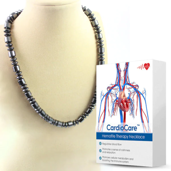CardioCare Hematite Therapy Necklace