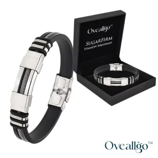 Oveallgo™ infrared magnetic therapy bracelet for men – Enhanced fat loss function