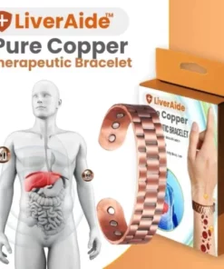 LiverAid™ Pure Copper Therapeutic Bracelet