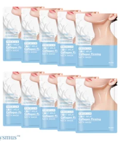 flysmus™ Premium Goat Milk Collagen Firming Neck Mask