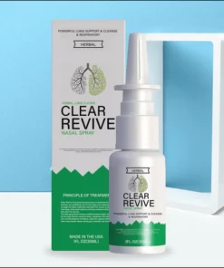 Alternative view of ClearRevive® lung clearing nasal spray
