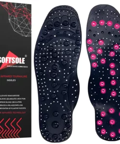 Healthy™ Far infrared Tourmaline Acupressure Massage Foot Pain Relief Orthotic Insoles