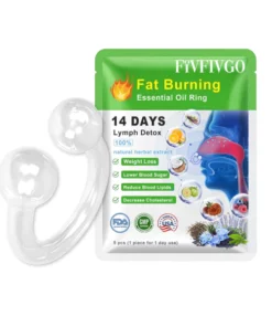 Alternative view of Fivfivgo™ 2023 Body Detox & Fat Burn Leber- und Lungenreinigungs-Nasenring mit ätherischen Ölen
