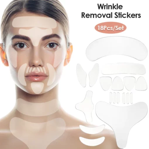WrinkleEase™ Anti Wrinkle Silicone Face and Body Patches
