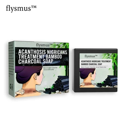 flysmus™ Acanthosis Nigricans Behandlung Bambuskohle Seife