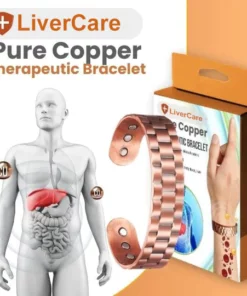 LiverCare™ Pure Copper Therapeutic Bracelet