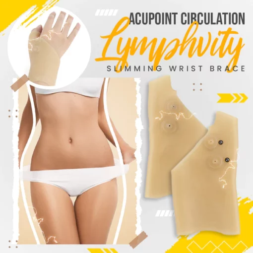 Acupoint Circulation Lymphvity Slimming Wrist Brace