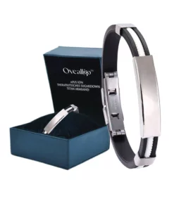 Alternative view of Oveallgo™ Apus Profi Ion Therapeutisches SugarDown Titan Armband