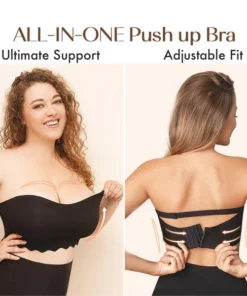 Alternative view of Spring Sale - Plus size Sexy Strapless Invisible Push Up Bra