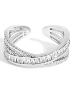 Alternative view of Oveallgo™ Twisty Ionic Ring