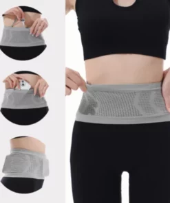 Multifunctional Knit Breathable Concealed Waist Bag