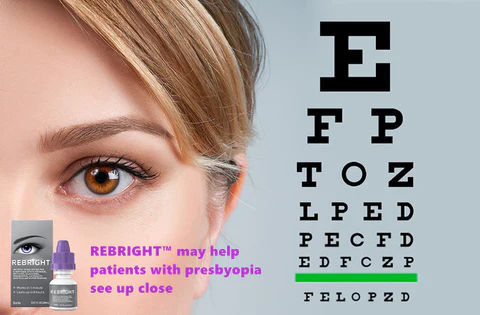 REBRIGHT Ultra Eye Therapy Lubricant Eye Drops, Perservative Free, Prevent and Relieve Eye Diseases