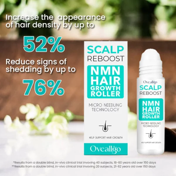 Oveallgo ScalpReboost Ultra NMN Hair Growth Roller