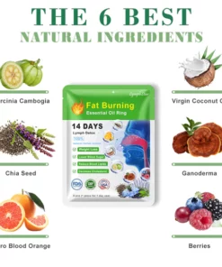 Alternative view of LymphStar Body Detox & Fat Burn Liver and Lung Cleanse Essential Oil Nose Ring