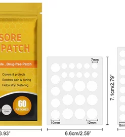 Alternative view of LipClear Cold Sore Honey Patch