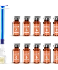 Alternative view of flysmus™ BoLiftox PockennarbenBehandlung Kollagen Astaxanthin Roller