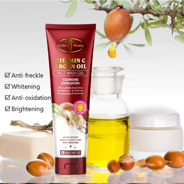 SKCLEAN Anti-ageing Body & Face Cleansing Exfoliating Gel - Image 3