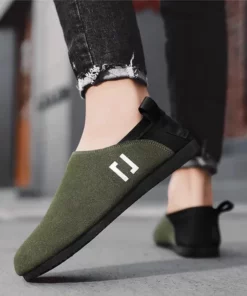 New summer lightweight slip-on beans shoes