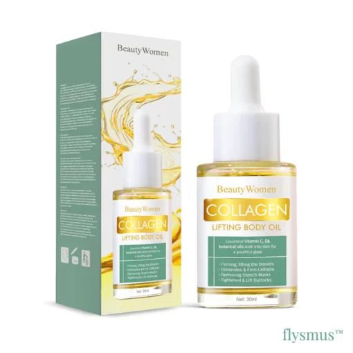 flysmus Revitalizing Collagen Lifting Body Oil