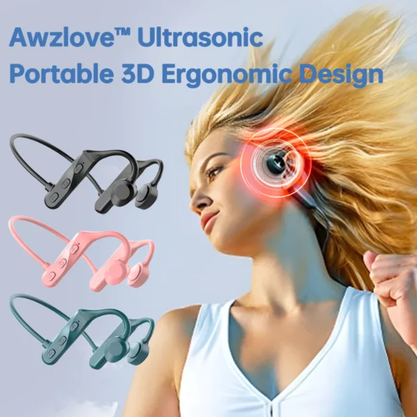 Awzlove Ultrasonic Head-mounted Portable 3D Ergonomic Design Lymphatic Soothing body shaping Instrument